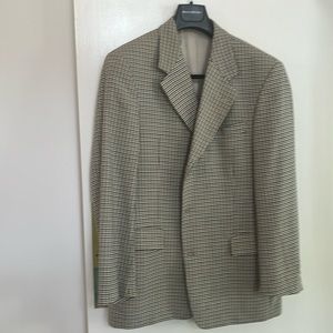 42 R Daniel Hecter of France check blazer